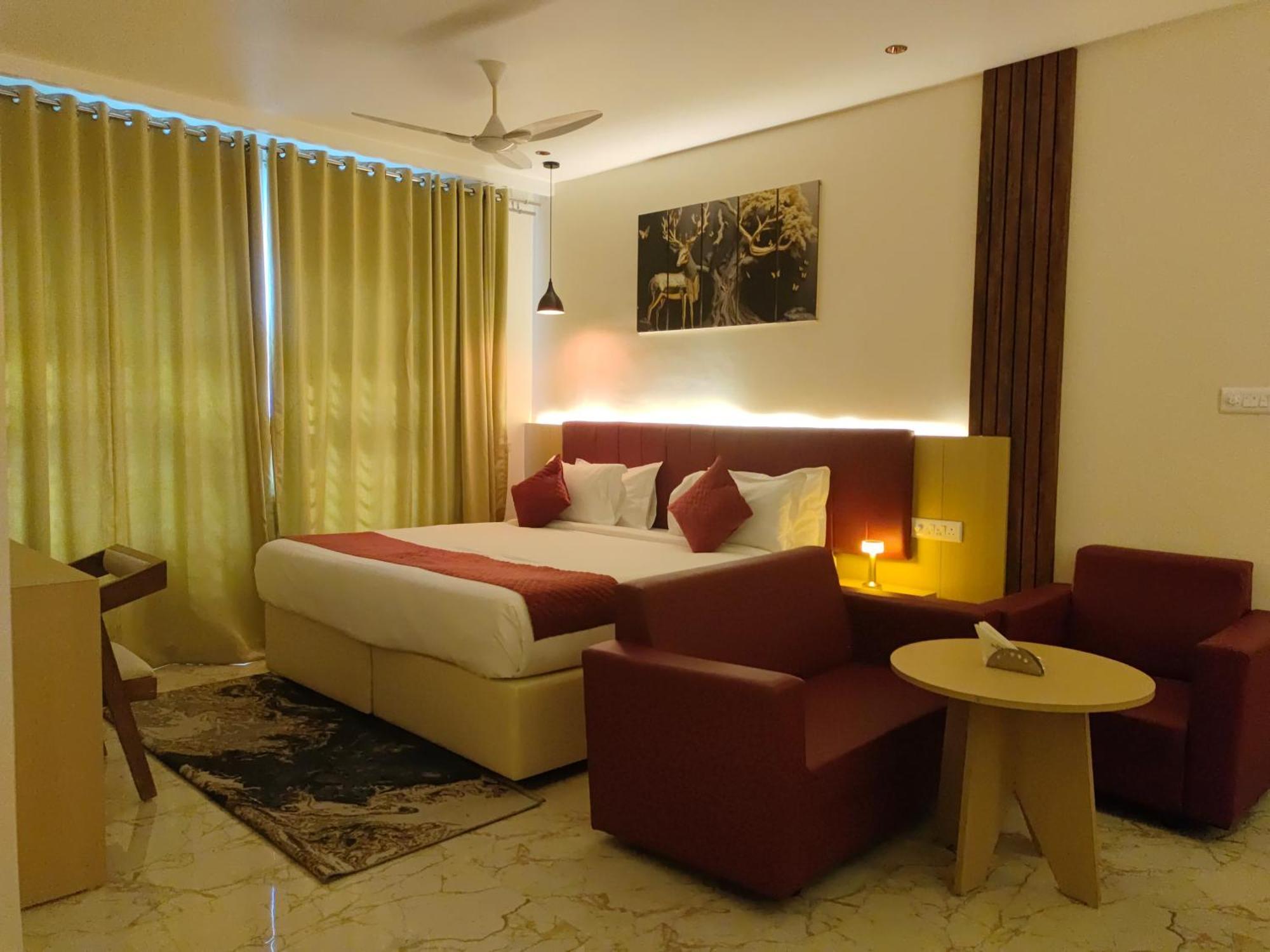 Hotel Meridian Blue Warangal Exterior photo